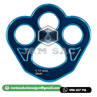 MULTIPLICADOR DE ANCLAJE ALUMINIO 5/16'' A 5/8'' N-5380 7500LBS(35KN) YOKE