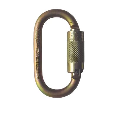 Carabinero Acero Apertura 15Mm Ansi Doble Seguro Giratorio Yoke N 244G