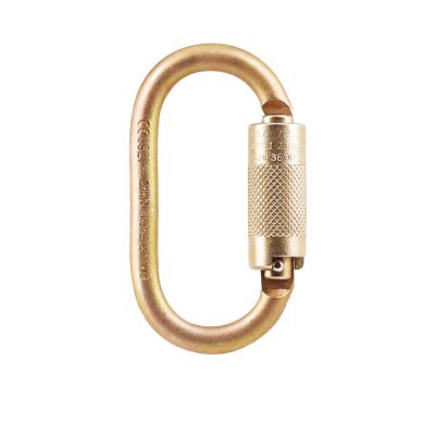 Carabinero Acero Apertura 22Mm Ansi Doble Seguro Giratorio Yoke N 246G