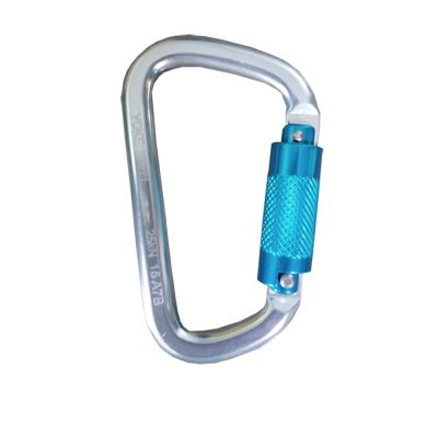 Carabinero Aluminio Apertura 22Mm Doble Seguro Giratorio Yoke  N 271