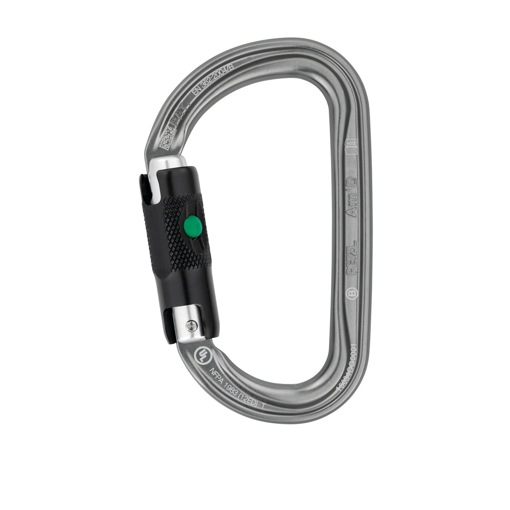 Mosqueton Am_D Petzl M34A BL